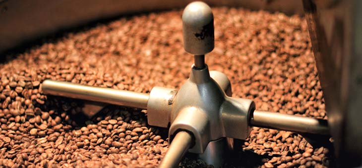 Simon Bower Pollards wholesale coffee beans roaster.