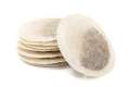 tea bags stacked
