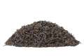 a pile of black tea leaves