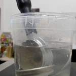 clean portafilter and filter basket detergent