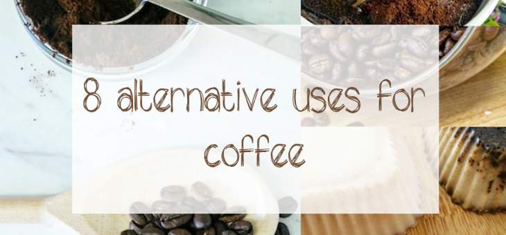 Alternative-uses-for-coffee-graphic collage-pollards-uses-for-coffee-grahic-text